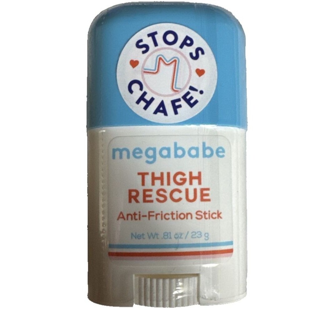 Megababe Thigh Rescue Anti-Chafe Stick, Travel Size, .81oz